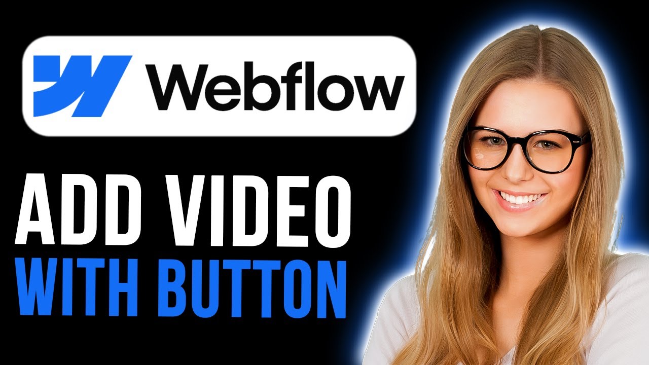 How To Add Video With Play Button in Webflow (Super Simple) - YouTube