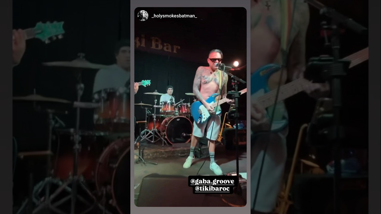 INI KAMOZE's @IniKamozeVEVO "WORLD A REGGAE" by GABA GROOVE #reggae #livemusic #gabagroove