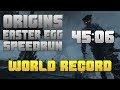 Origins Solo Easter Egg Former World Record Speedrun - 45:06