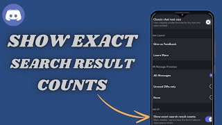 How To Show Exact Search Result Counts On Discord screenshot 4
