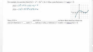 Zeros of Polynomial Functions Video 21
