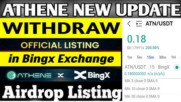 Athene ATN token withdraw to bingx exchange||Athene network withdrawal |Athene network new update
