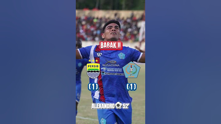 GANAS! PERSIB BANDUNG BANTAI PSBS BIAK DI LAGA AWAL