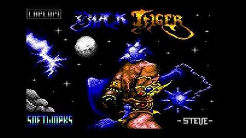 Black Tiger C64 Title Theme Game Music HQ Chiptune