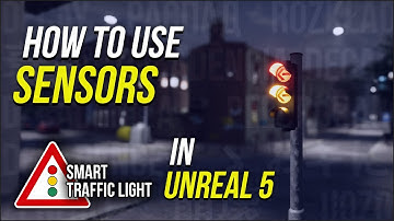 How to use Traffic Light Sensors — Smart Traffic Light 2.0  for Unreal Engine #ue5