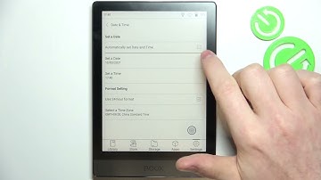 Onyx Boox Poke 3   How To Manage Date & Time Settings