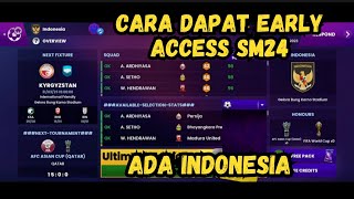 CARA DAPAT EARLY ACCESS SOCCER MANAGER 2024 ADA INDONESIA COY!!! UPDATE TERBARU