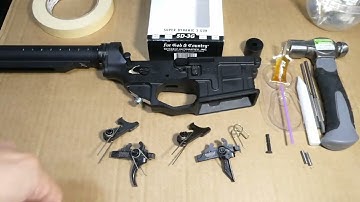How to Install a Geissele Trigger The Best Way (Super Dynamic 3 Gun on Radian A-DAC lower)