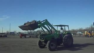 Lot 5069   1986 Deutz Allis 6275 MFWD Loader Tractor