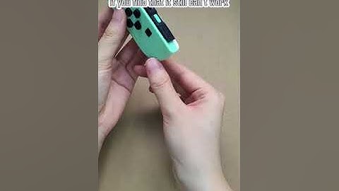 Solve the joy-con disconnection problem in Ten seconds.