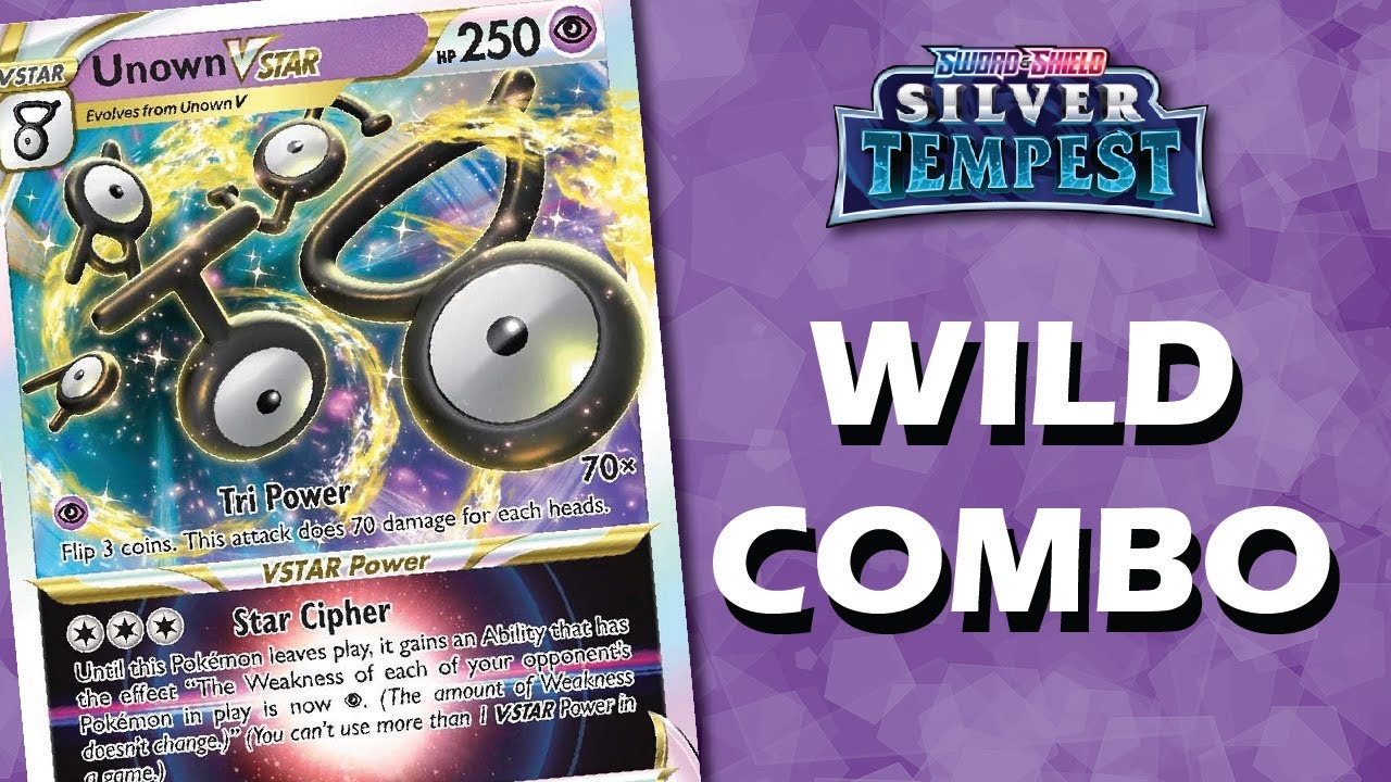 Unown VSTAR - Silver Tempest Pokémon card