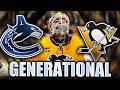 AWESOME CANUCKS &amp; PENGUINS NEWS: ARTURS SILOVS IS DOING IT AGAIN (PITTSBURGH WINS OVER RICK TOCCHET)