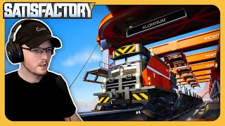 All Pink Forest BAUXITE to Aluminum! - Lets Play 🔴 Satisfactory 1.1 LIVE