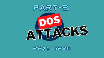 Denial of Service (DoS) Attacks, Real demo of DoS Attacks on Severs by Using Kali Linux (Part-3)