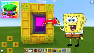 How to Make PORTAL to SPONGE BOB in LOKICRAFT 2023