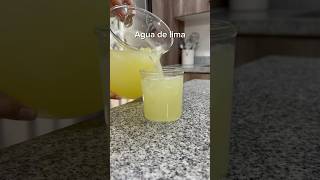 Agua de lima #aguafresca