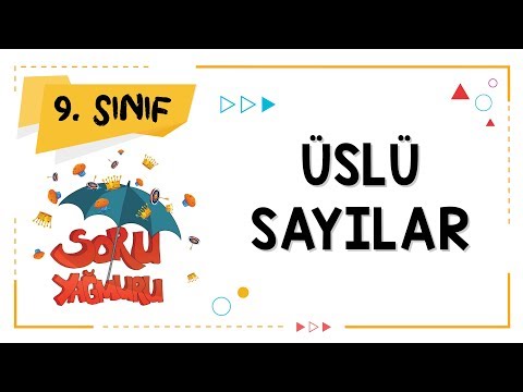 9. Sınıf ÜSLÜ SAYILAR SORU YAĞMURU - HALİL İBRAHİM HOCA