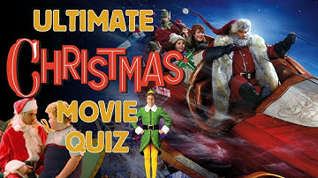 Ultimate Christmas Movie Quiz - 5 Rounds: Movie Scenes, Posters, Trivia, Quotes, Disguised Santa