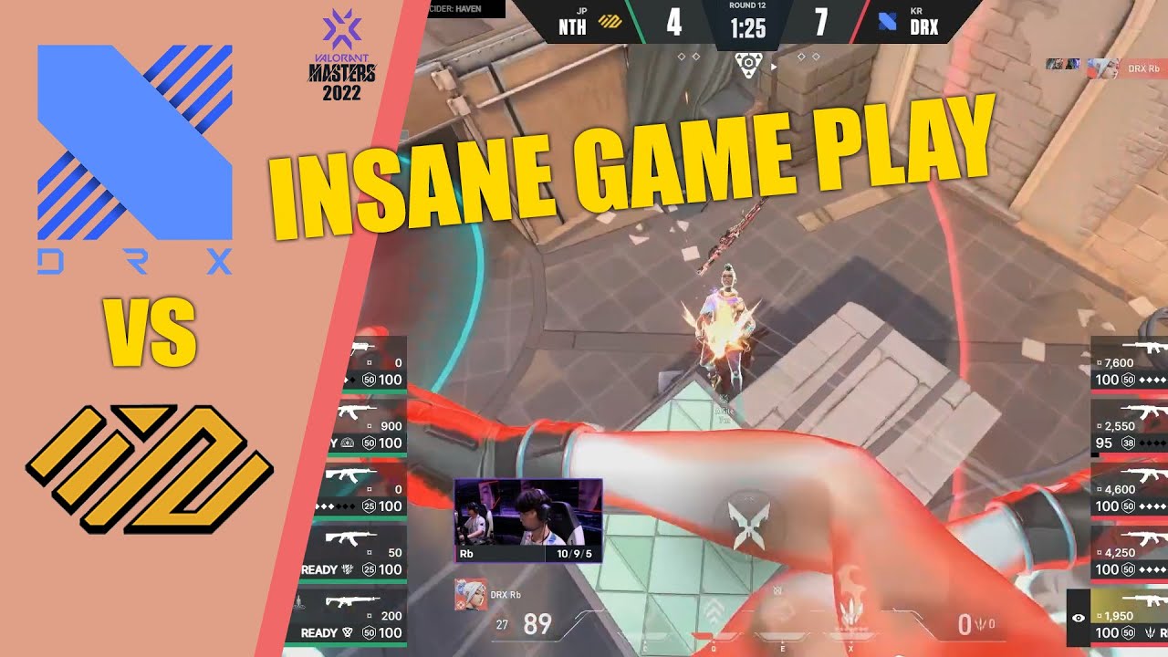 FULL MATCH - DRX vs NORTHEPTION - Highlights | VCT Masters Copenhagen 2022 – Group Day 1