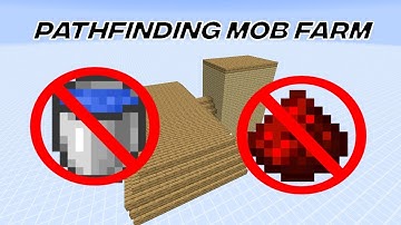 [Simple] Path Finding Mob Farm 1.14