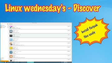 Linux wednesdays # 106 discover