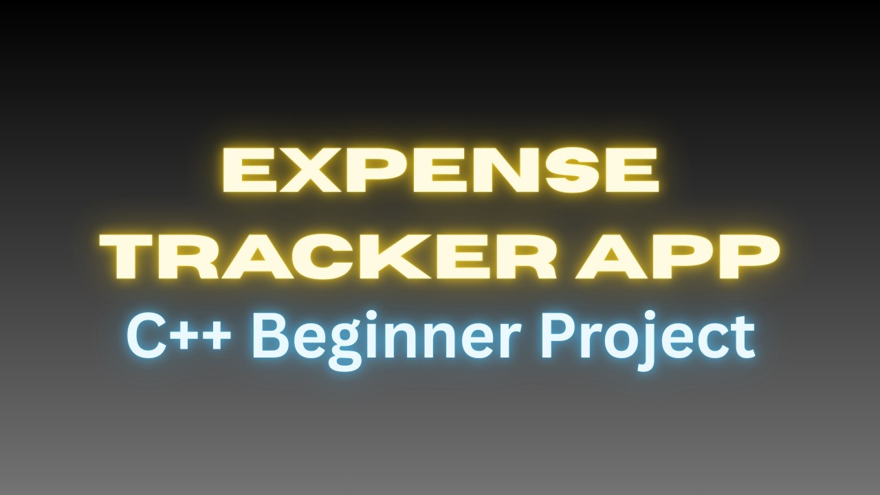 C++ Expense Tracker | Beginner C++ Project with Arrays | Add, Delete ...
