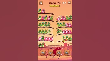 Bird Sort 2: Color Puzzle Level 445 #games #gaming #gameplay