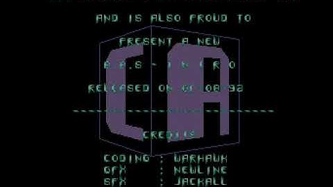 Shining 8   B B S Intro mp4 HYPERSPIN AMIGA INTRO CRACKTRO DEMO COMMODORE NOT MINE VIDEOS