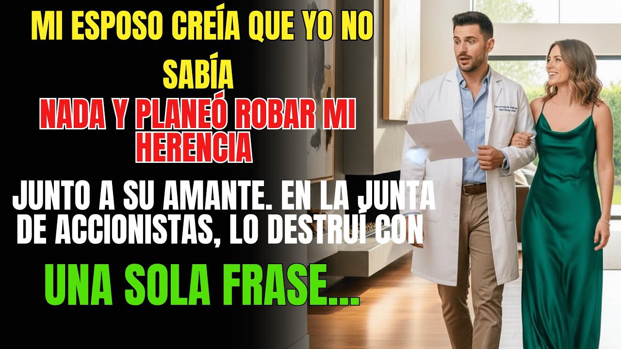 Mi Esposo Creía Que Era Una Ignorante, Y Planeó Robar Mi Herencia Con Su Amante. Pero Yo...