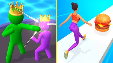 Giant Rush Vs Twerk Race 3d Gameplay all levels | Raji Gaming