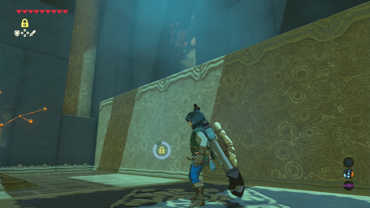 Legend of Zelda Breath of the Wild Bravery's Grasp (Ishto Soh) Shrine