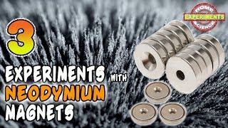 Awesome Experiments with Neodymium MAGNETS and Magnetism | Home Science Experiments