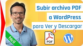 BOTÓN para DESCARGAR PDF en WordPress