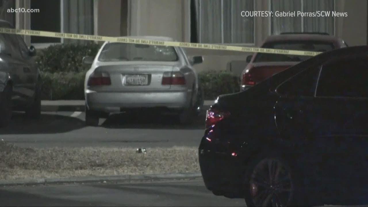 Man shot after aiming gun at deputies in Stockton, officials say - YouTube