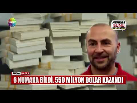 6 numara bildi, 559 Milyon Dolar kazandı