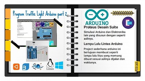 Membuat Lampu Lalu Lintas Arduino UnoArduSim (Simulasi Arduino)