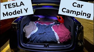 Tesla Model Y - Camping Tips