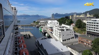 ms &quot;Koningsdam&quot; Maiden Call • Molde, Norway • Voyage of the Midnight Sun • Jun 17, 2018