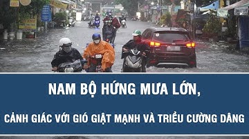 Dự báo thời tiết sáng 10/12: Nam Bộ hứng mưa lớn, cảnh giác với gió giật mạnh và triều cường dâng