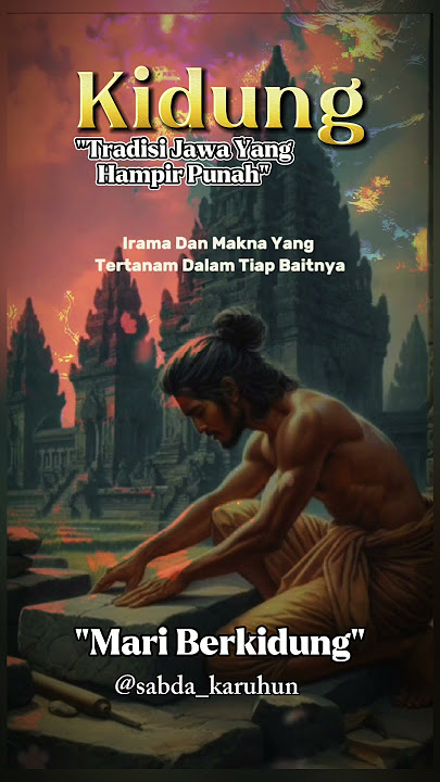 Mari Berkidung #kidung #sakral #masyarakatkejawen