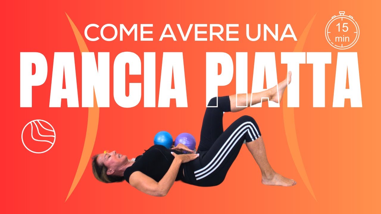 Sgonfiare la pancia in soli 15’ - Esercizi facili e veloci