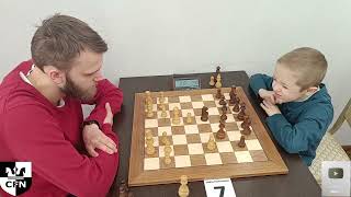 M. Kuzhekin (1599) vs Tweedledum (1459). Chess Fight Night. CFN. Blitz