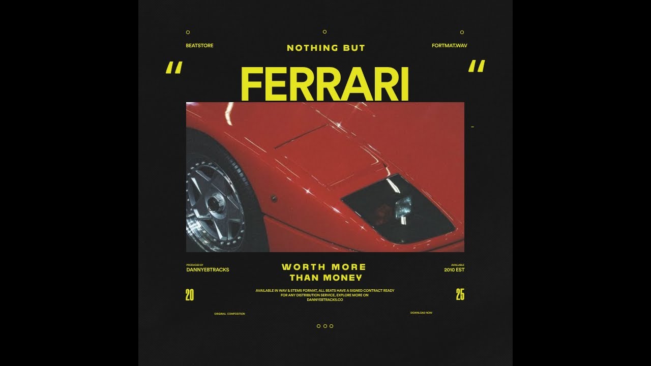 FUNK BEAT, 80s Disco Funk Pop Type Beat ("FERRARI")