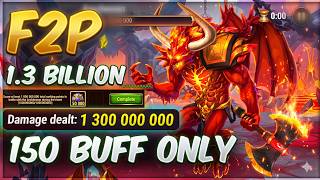 1.3 BILLION DAMAGE F2P Team (150 Buff Only) 🔥 Archdemon Guide | Hero Wars