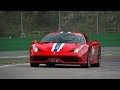 Ferrari 458 Speciale - Exhaust Notes on the Track!