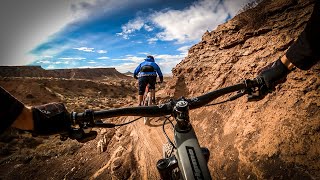 These are the EASY trails? | Mountain Biking Southern Utah on Dead Ringer and Bearclaw Poppy screenshot 4