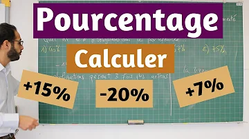 Comment calculer 20% pourcentage ?