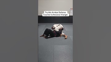 Walkthrough - Armbar Defense Counter to Reverse Triangle #jiujitsu #learnjiujitsu #bjj #martialarts