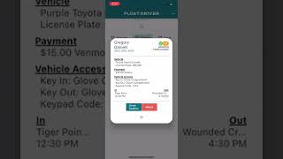 Driver - Accepting and Completing an Order