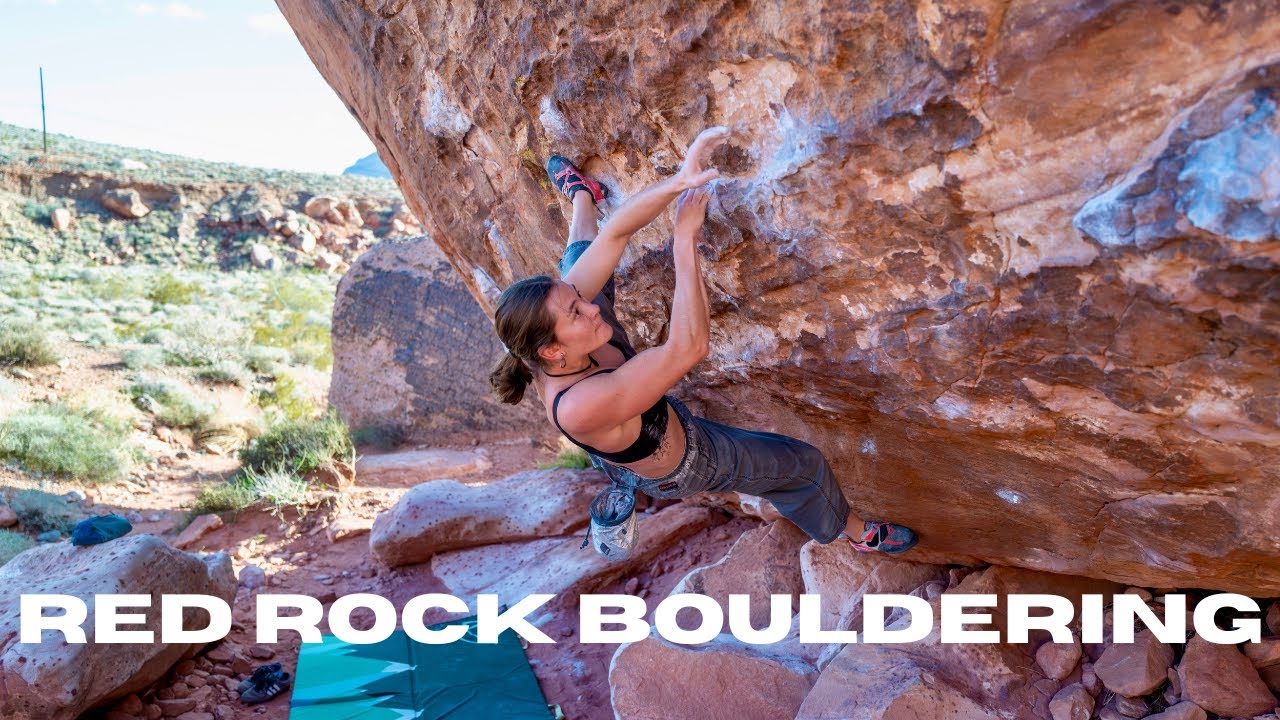 Red Rock Bouldering (Tilt Shift V9, Ride the White Horse V10, and more)